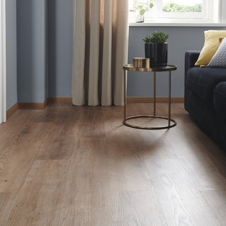 Plinthe PVC imitation pin L. 220 x - H. 6 cm x Ép. 11 mm - GoodHome - Brico Dépôt