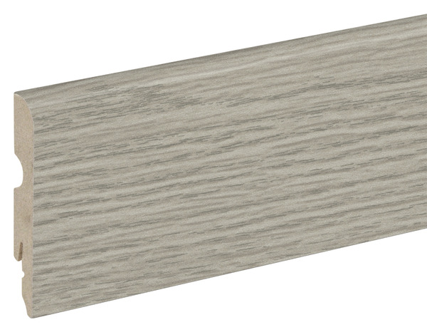 Plinthe décor imitation chêne polaire L. 220 x - H. 8 cm x Ép. 13 mm - GoodHome - Brico Dépôt