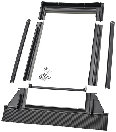 Raccord d'étanchéité EDW CK02 gris pour fenêtre de toit haut. 78 x larg. 55 cm - Velux - Brico Dépôt