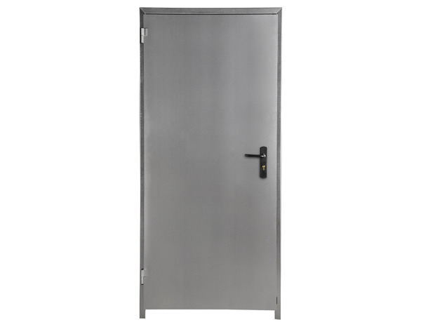 Porte de service métal non isolée - H. 200 x l. 90 cm - Brico Dépôt