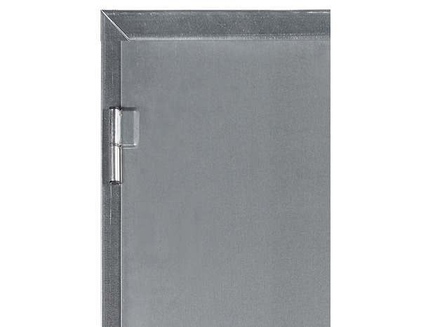 Porte de service métal non isolée - H. 200 x l. 90 cm - Brico Dépôt