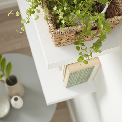 Tablette blanche Ép.38mm L. 30 cm - GoodHome - Brico Dépôt