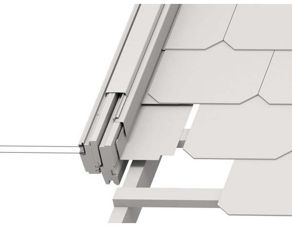 Raccord d'étanchéité EDL SK06 gris pour fenêtre de toit haut. 118 x larg. 114 cm - Velux - Brico Dépôt