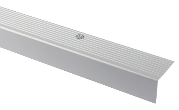 Nez de marche aluminium mat L. 1800 x l. 35 x Ép. 25 mm - GoodHome - Brico Dépôt