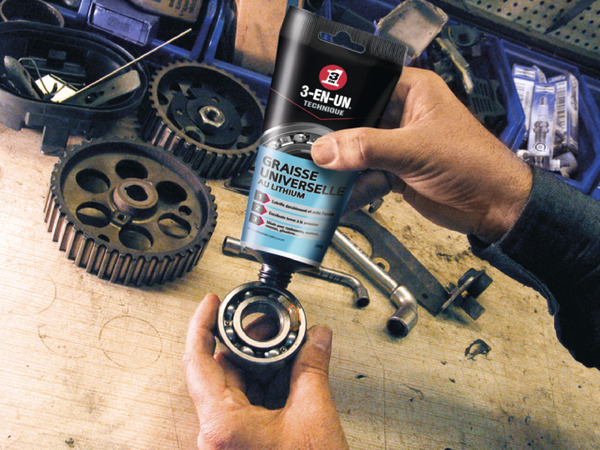 3-EN-UN TECHNIQUE Graisse Universelle au Lithium 150 G - 3-EN-UN - Brico Dépôt