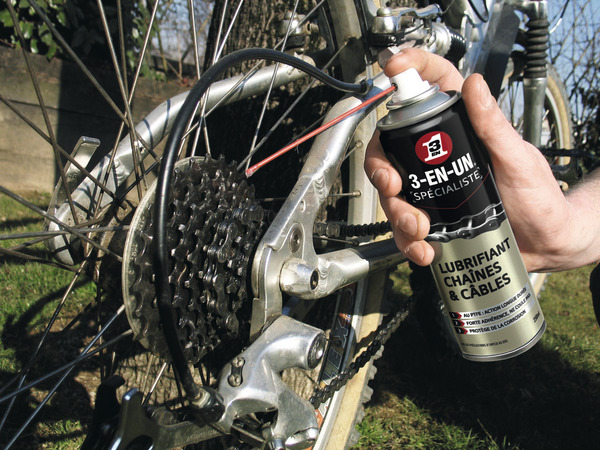 3-en-un technique lubrifiant chaînes & câbles 250 ml - 3-EN-UN - Brico Dépôt