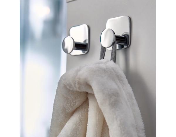 Crochet simple chrome "Koros" - GoodHome - Brico Dépôt