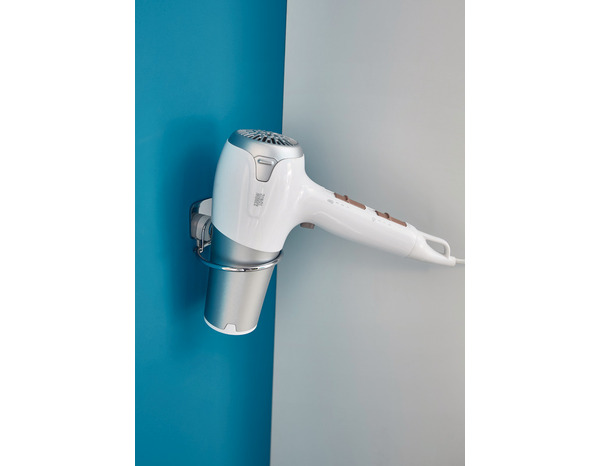Support sèche cheveux "Koros" - GoodHome - Brico Dépôt