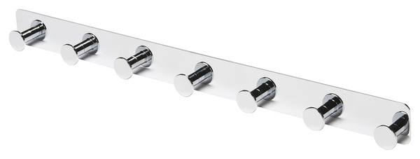 Support 7 crochets chrome "Koros" - GoodHome - Brico Dépôt