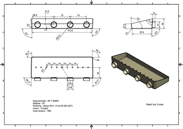 Étagère salle de bain plastique "Koros" - GoodHome - Brico Dépôt