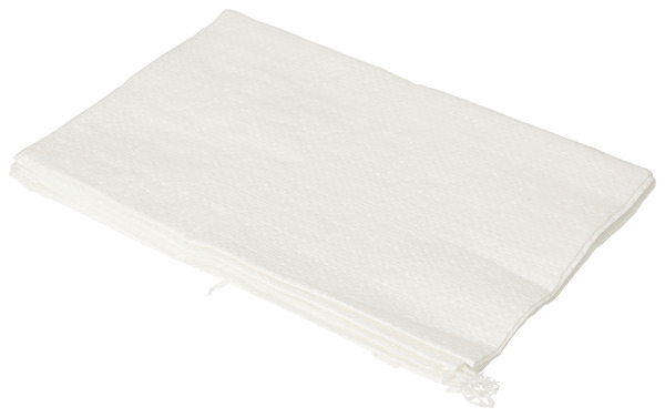 5 sacs gravats resistants 50l plat blanc - Brico Dépôt