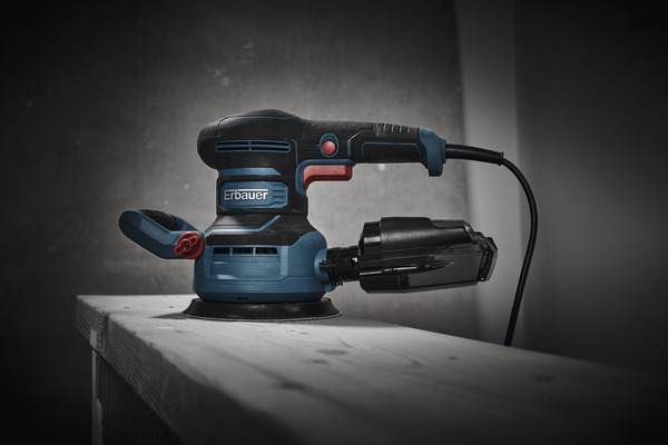 Ponceuse excentrique 150 mm 450 w - Erbauer - Brico Dépôt