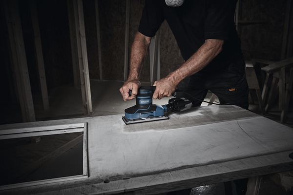 Ponceuse vibrante filaire 90 x 187 mm 260W - ETSS260 - Erbauer - Brico Dépôt