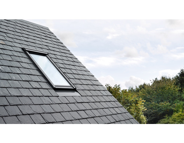 Raccord d'étanchéité EDN SK06 gris pour fenêtre de toit haut. 118 x larg. 114 cm - Velux - Brico Dépôt