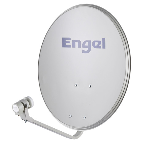 Antenne satellite 60 cm 1 tête - 1 sortie - Brico Dépôt