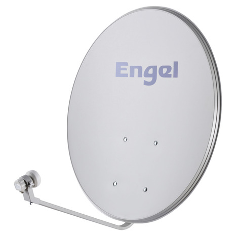 Antenne satellite 80 cm 1 tête - 1 sortie - Brico Dépôt