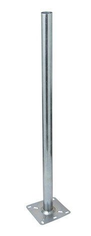 Pied de terrasse galvanisé 1 m Ø 50 mm - Brico Dépôt