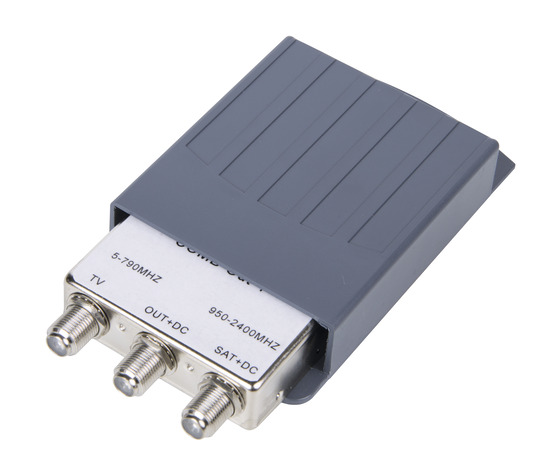 Coupleur TV/ satellite 2 entrées - 1 sortie - Brico Dépôt