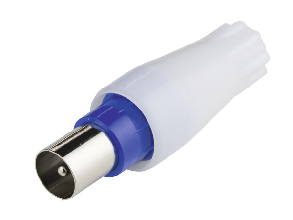 Fiche coaxial 9,5 mm mâle - Blyss - Brico Dépôt