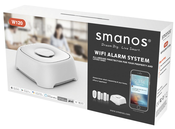 Kit alarme sans fil connecté 4 piles AA - Brico Dépôt