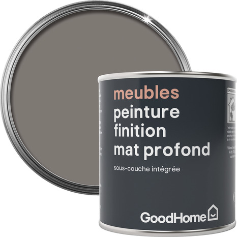 Peinture de rénovation meubles acrylique mat profond marron Varadero 125 ml - GoodHome - Brico Dépôt