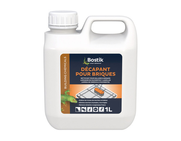 Décapant pour briques concentré 1 L. - Bostik - Brico Dépôt