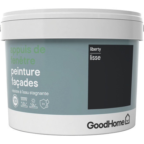 Peinture façades, boiseries et rebord de fenêtre Liberty 2,5 L - GoodHome - Brico Dépôt