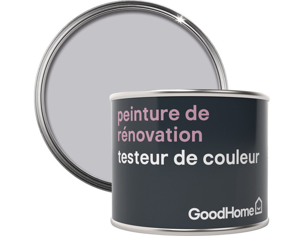 Testeur peinture de rénovation acrylique mat gris New Haven 70 ml - GoodHome - Brico Dépôt