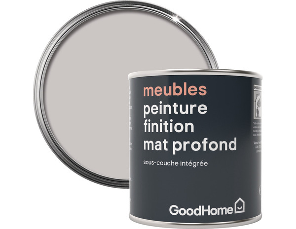 Peinture de rénovation meubles acrylique mat profond  White Plains 125 ml - GoodHome - Brico Dépôt