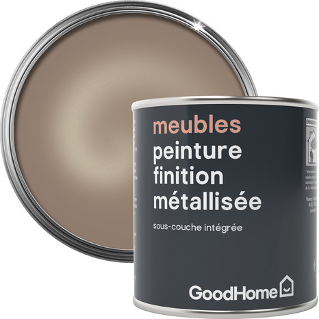 Peinture de rénovation meubles acrylique métallisé cuivre Santa Cruz 125 ml - GoodHome - Brico Dépôt
