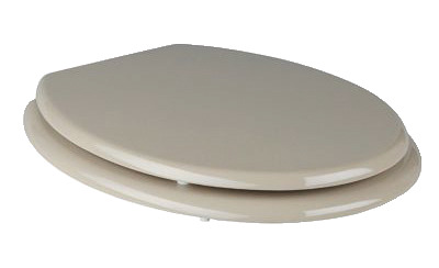 Abattant wc en bois moulé "Palmi" - Taupe - GoodHome - Brico Dépôt