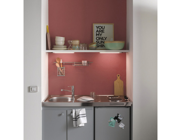 Testeur Peinture murs et boiseries intérieure acrylique Satin Rouge Fulham 50 ml - GoodHome - Brico Dépôt