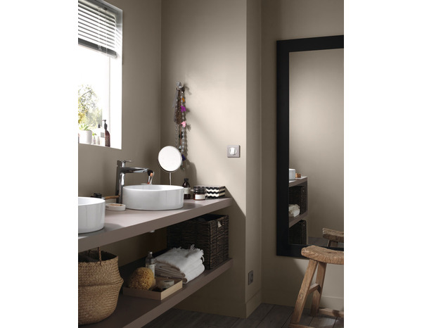 Testeur peinture salle de bains acrylique satin beige Mérida 50 ml - GoodHome - Brico Dépôt