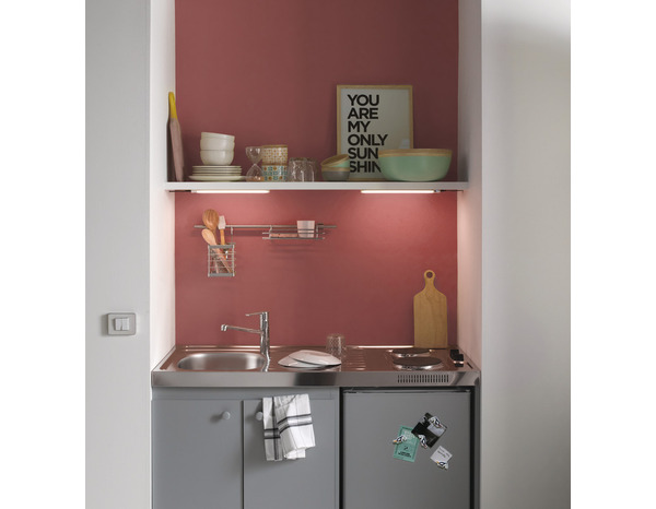 Peinture haute résistance multi-supports acrylique satin rouge Fulham 0,75 L - GoodHome - Brico Dépôt