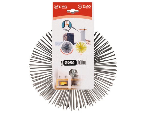 Hérisson de ramonage en acier - Ø 250 mm - Brico Dépôt