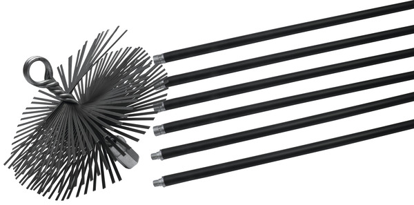 Kit de ramonage complet acier - Ø 250 mm - Brico Dépôt