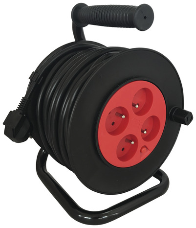 Enrouleur bricolage 25 m - 1100/3200 W - Brico Dépôt