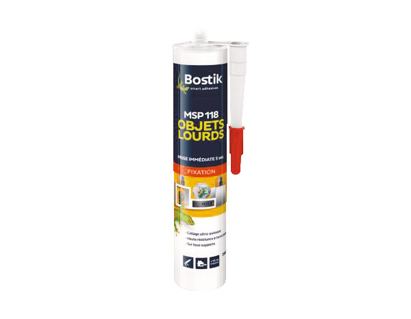 Colle spéciale "objets lourds" 290 ml - Bostik - Brico Dépôt