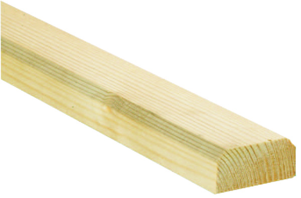 Barre à battement en sapin du nord l. 2,40 m - section 45 x 22 mm - Brico Dépôt