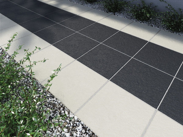 Dalle béton imitation ardoisé 50x50 cm Ép. 40 mm - Brico Dépôt