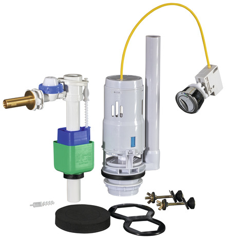 Mécanisme wc avec robinet flotteur 3/8 - 2" - Brico Dépôt
