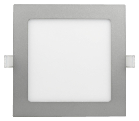 Spots à encastrer carré argent 850 lm - Colours - Brico Dépôt