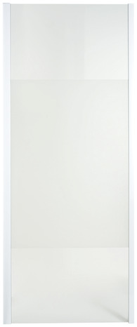 Paroi de douche latérale "Onega" l. 90 cm en verre aspect dépoli - Cooke and Lewis - Brico Dépôt