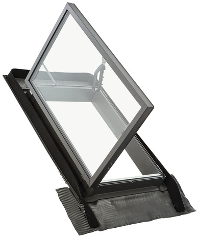 Lucarne de toit L. 45 x H. 60 cm noir - Brico Dépôt