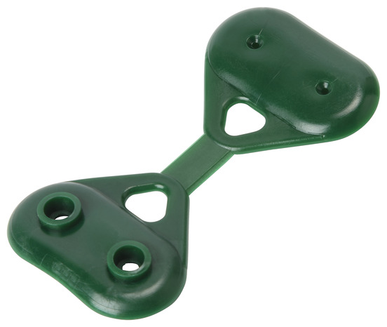 Pinces de fixation vertes pour brise vue - Marque BLOOMA - Brico Dépôt