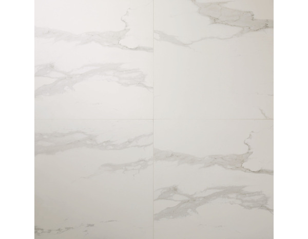 Carrelage de sol intérieur "Ultimate marble" blanc - l. 59,5 x L. 59,5 cm - GoodHome - Brico Dépôt