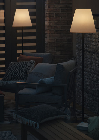 Lampadaire "Elgini" H. 150 cm - Marque BLOOMA - Brico Dépôt