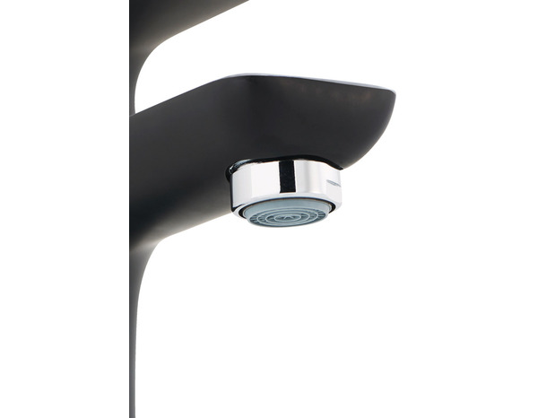 Mitigeur lavabo "Wicie" - Noir - GoodHome - Brico Dépôt