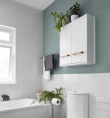 Armoire murale "Ladoga" blanche - L. 60 cm - Cooke and Lewis - Brico Dépôt