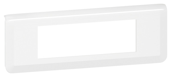 Plaque rectangulaire 6 modules "Mosaic" blanc - Legrand - Brico Dépôt